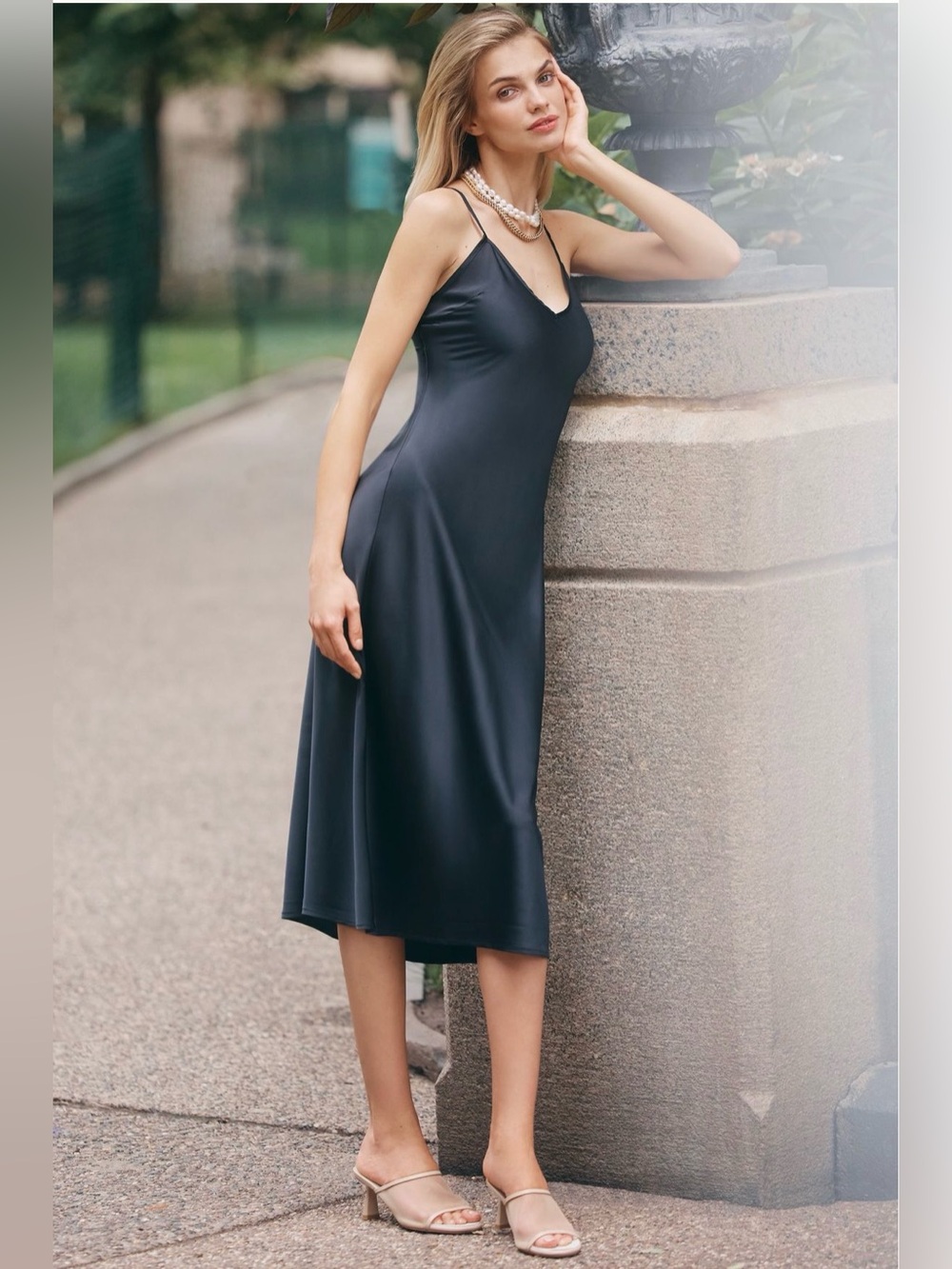 Anthropologie The Gemini Cap-Sleeve Sweater + Tank Dress Set - Picture 3 of 16